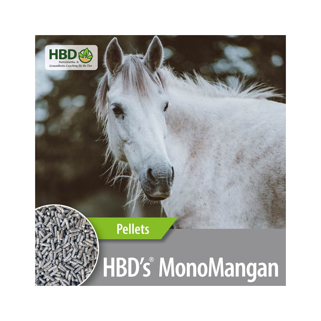 HBDS Ergänzungsfutter MONOMANGAN für Pferde 1kg