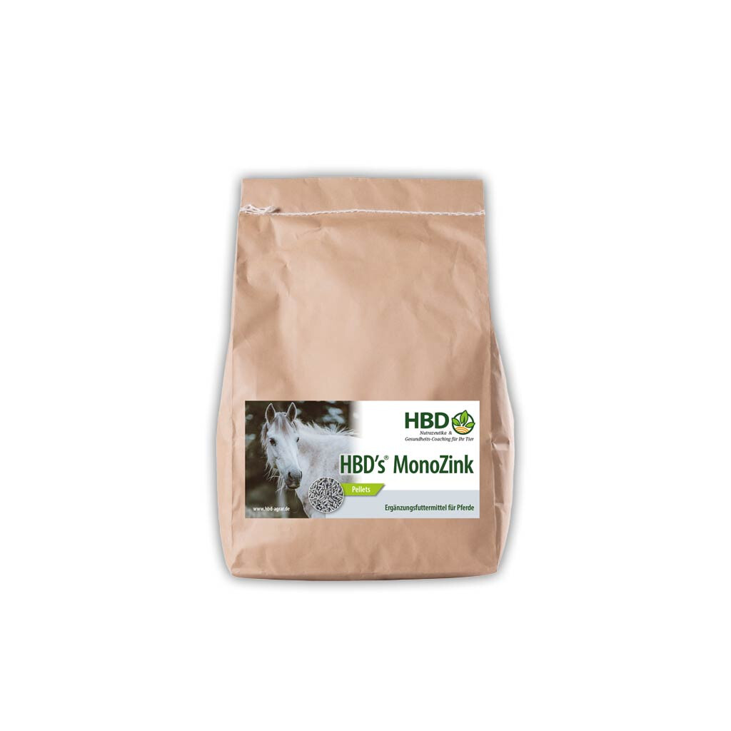 HBDS Ergänzungsfutter MONOZINK für Pferde 1kg