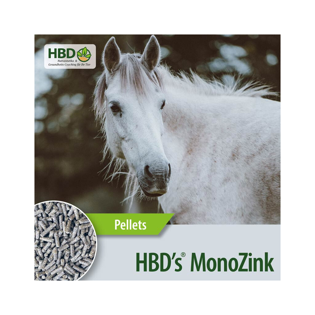 HBDS Ergänzungsfutter MONOZINK für Pferde 1kg