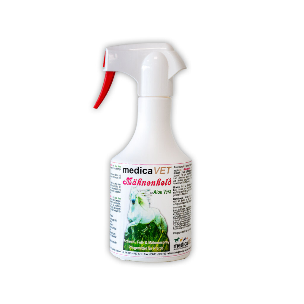 MEDICA-VET Haarpflege MÄHNENHELD für Pferde 500ml