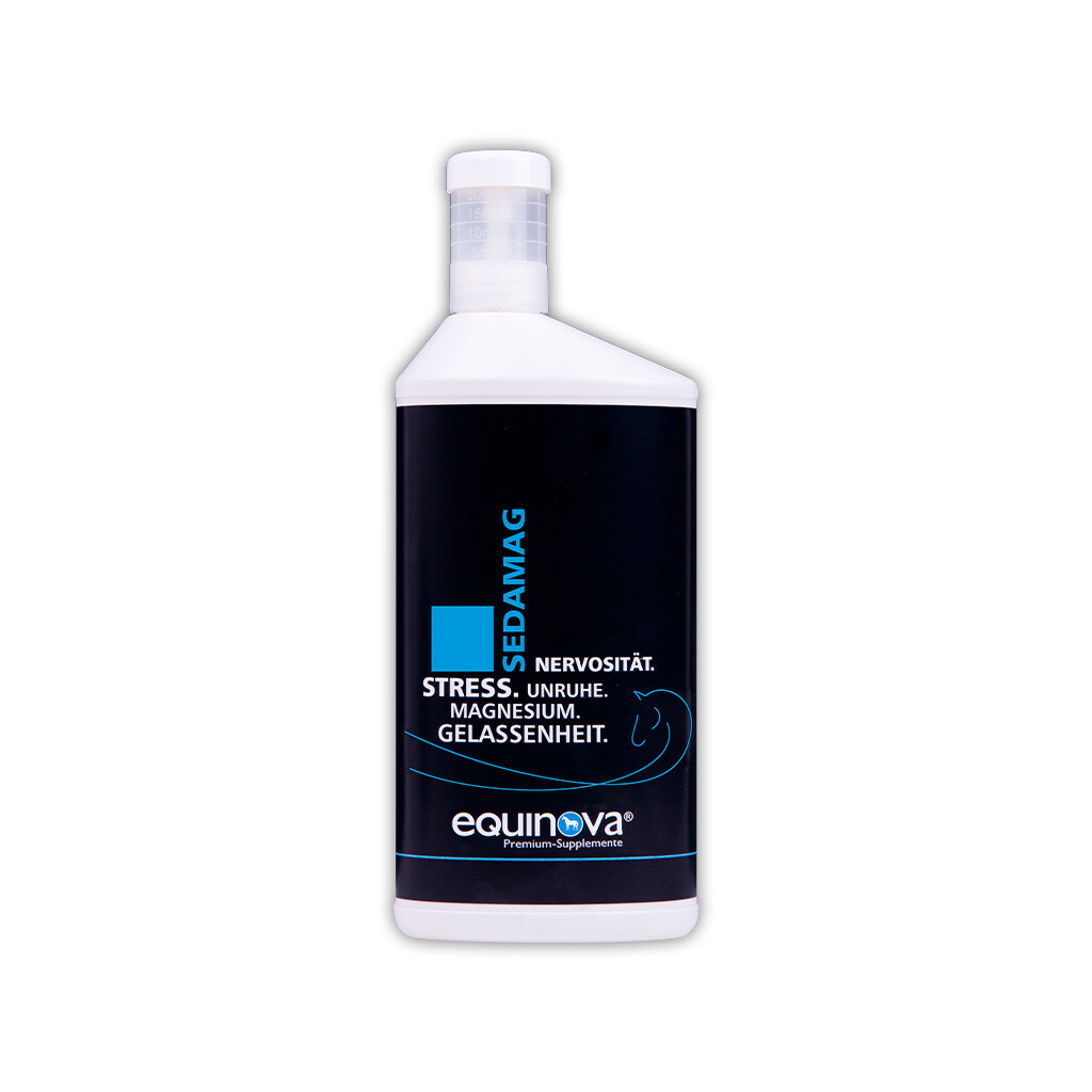 EQUINOVA Ergänzungsfutter SEDAMAG LIQUID für Pferde 1l