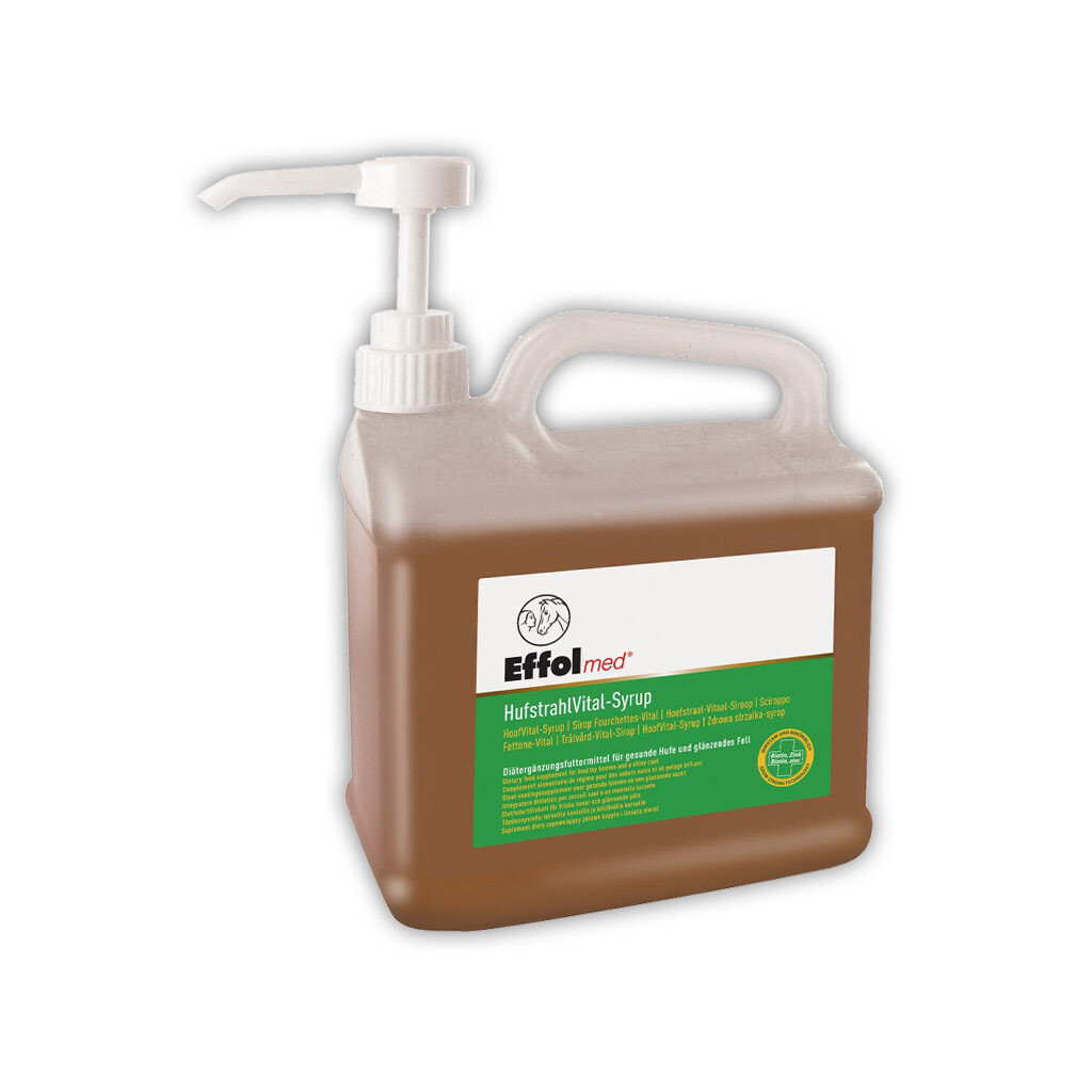 EFFOL MED Ergänzungsfutter HUFSTRAHLVITAL SYRUP für Pferde 1l