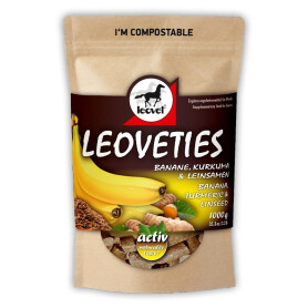 LEOVET Leckerli LEOVETIES BANANE KURKUMA LEINSAMEN...
