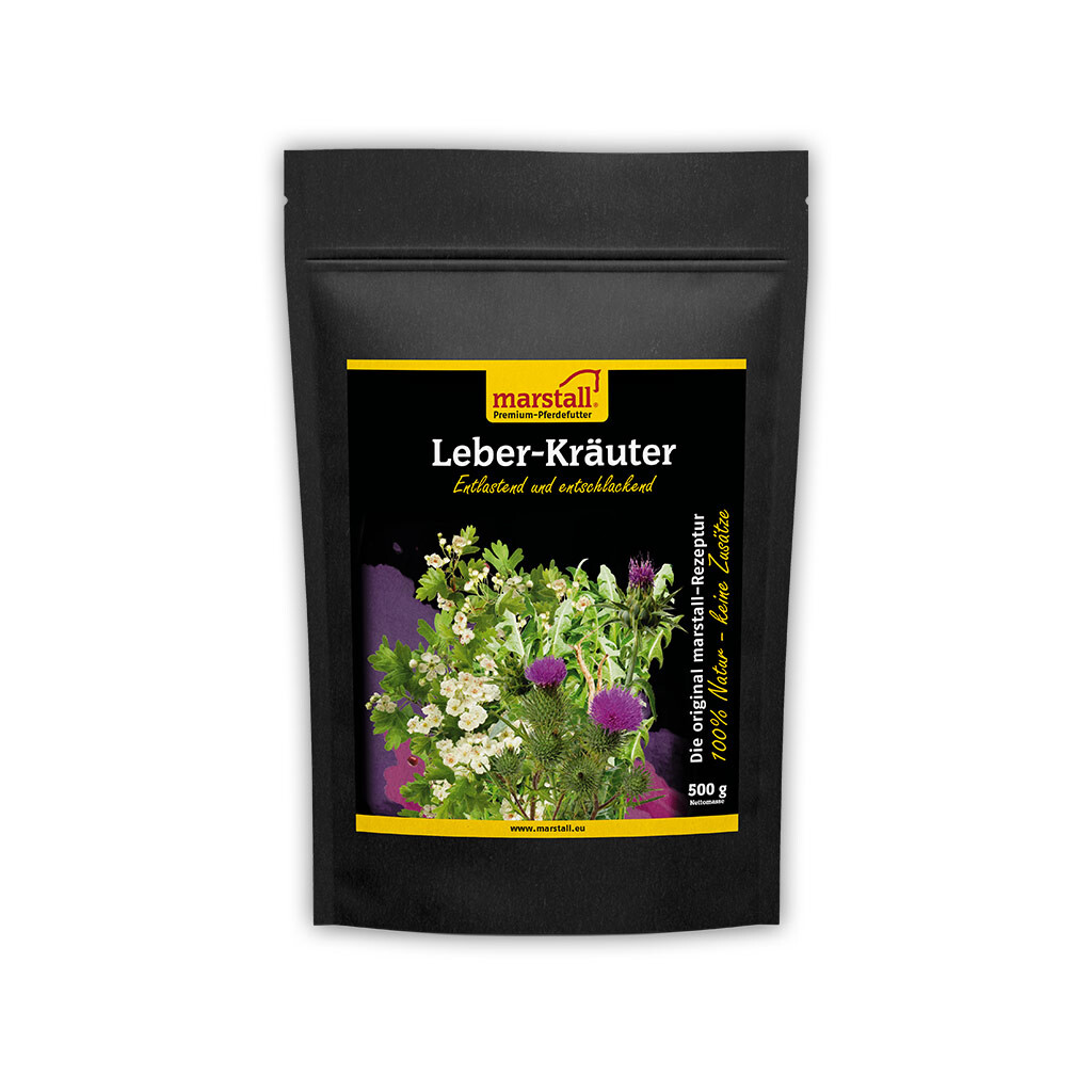 MARSTALL Ergänzungsfutter LEBER-KRÄUTER für Pferde 500g
