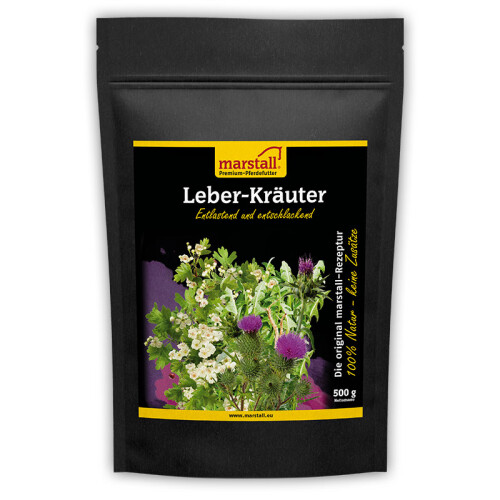 MARSTALL Ergänzungsfutter LEBER-KRÄUTER für Pferde 500g
