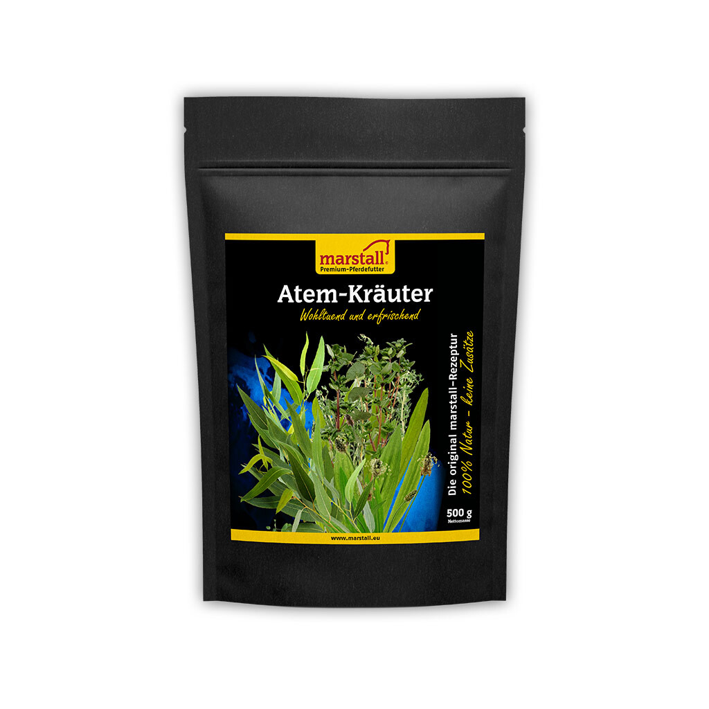 MARSTALL Ergänzungsfutter ATEM-KRÄUTER für Pferde 500g
