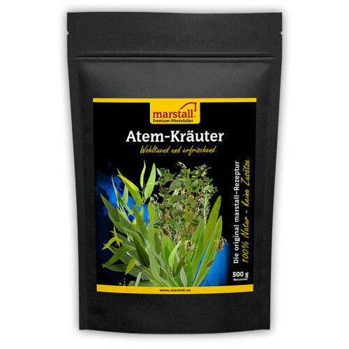 MARSTALL Ergänzungsfutter ATEM-KRÄUTER für Pferde 500g