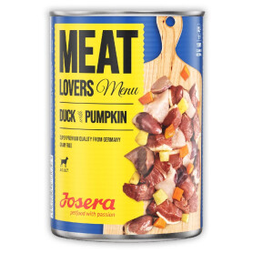JOSERA Nassfutter MEATLOVERS MENU DUCK WITH PUMPKIN...