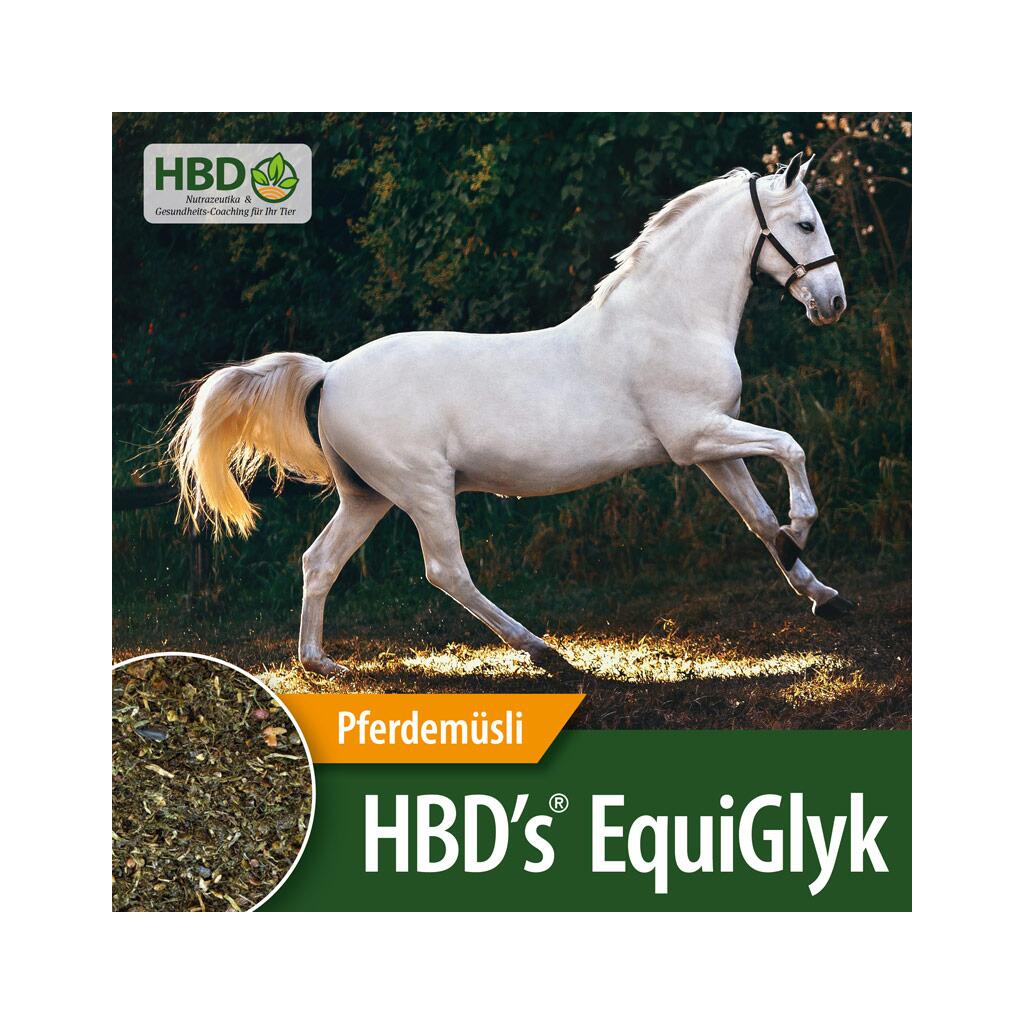 HBDS Futter EQUIGLYK für Pferde 15kg