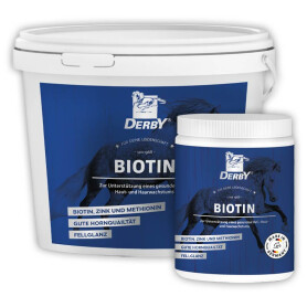 DERBY Ergänzungsfutter BIOTIN für Pferde