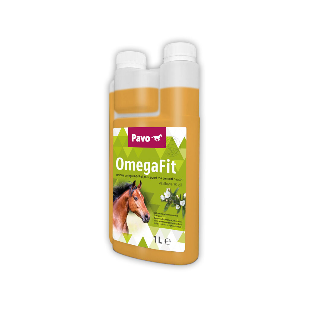 PAVO Ergänzungsfutter OMEGAFIT für Pferde 1l