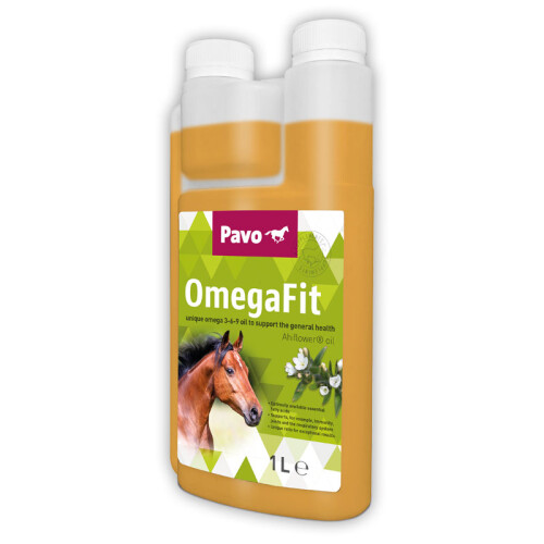 PAVO Ergänzungsfutter OMEGAFIT für Pferde 1l