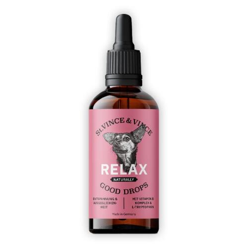 ST. VINCE & VINCE Ergänzungsfutter GOOD DROPS RELAX für Hunde 100ml