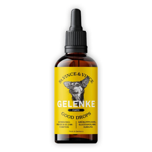 ST. VINCE & VINCE Ergänzungsfutter GOOD DROPS GELENKE für Hunde 100ml