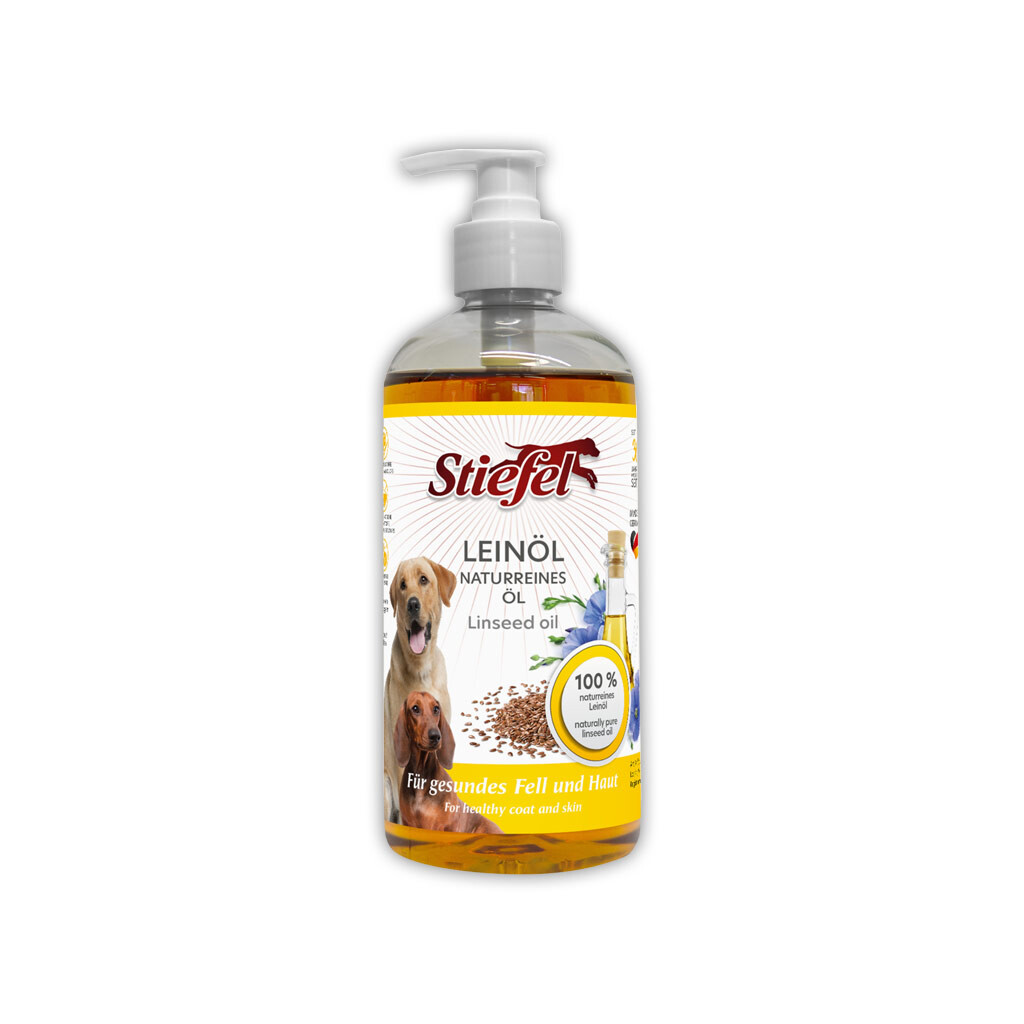 STIEFEL Ergänzungsfutter LEINÖL für Hunde 500ml