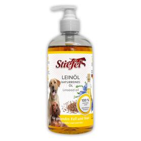 STIEFEL Ergänzungsfutter LEINÖL für Hunde...