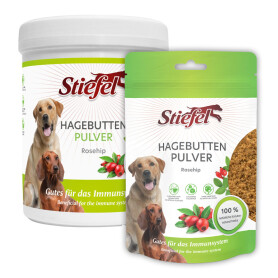 STIEFEL Ergänzungsfutter HAGEBUTTENPULVER für...