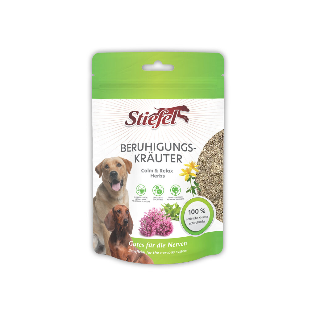 STIEFEL Ergänzungsfutter BERUHIGUNGSKRÄUTER für Hunde 100g