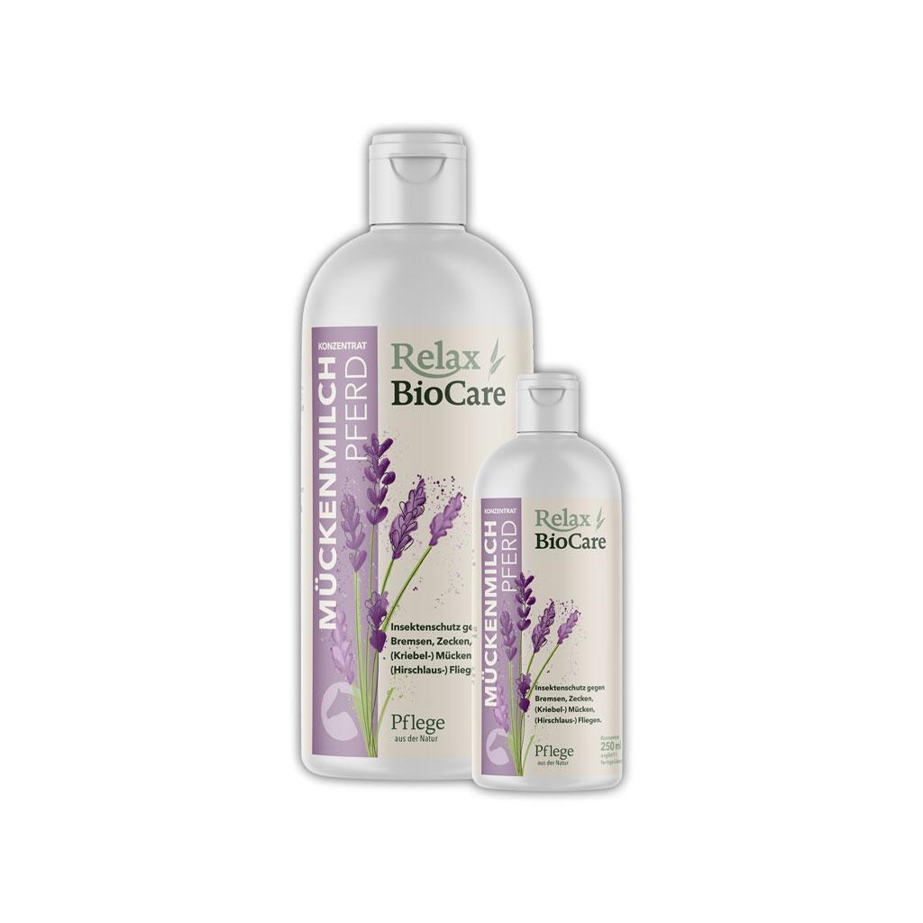 RELAX Fliegenspray MÜCKENMILCH KONZENTRAT für Pferde