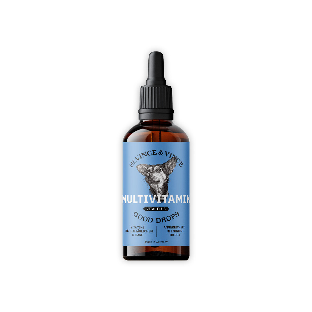ST. VINCE & VINCE Ergänzungsfutter GOOD DROPS MULTIVITAMIN für Hunde 100ml