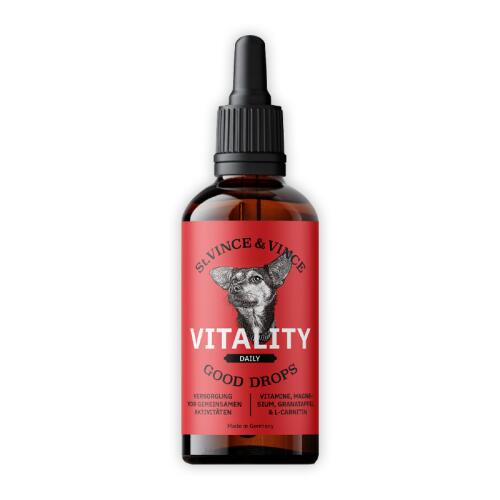 ST. VINCE & VINCE Ergänzungsfutter GOOD DROPS VITALITY für Hunde 100ml