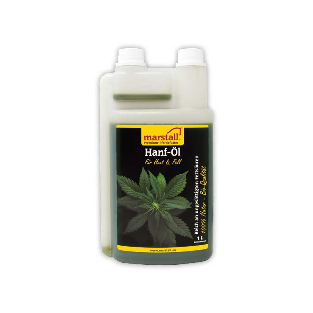 MARSTALL Ergänzungsfutter BIO HANF-ÖL für Pferde 1l*