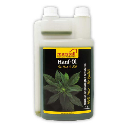 MARSTALL Ergänzungsfutter BIO HANF-ÖL für Pferde 1l*