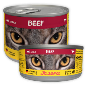 JOSERA Nassfutter BEEF für Katzen