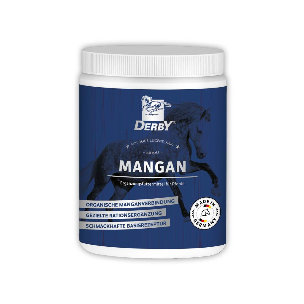 DERBY Ergänzungsfutter MANGAN für Pferde 750g