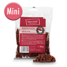 CHEWIES Leckerli MINI-SEELACHSKNÖCHELCHEN für...