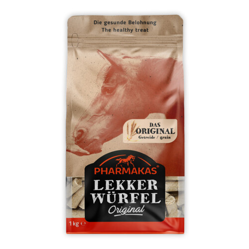 PHARMAKAS Leckerlie LEKKERWÜRFEL ORIGINAL für Pferde