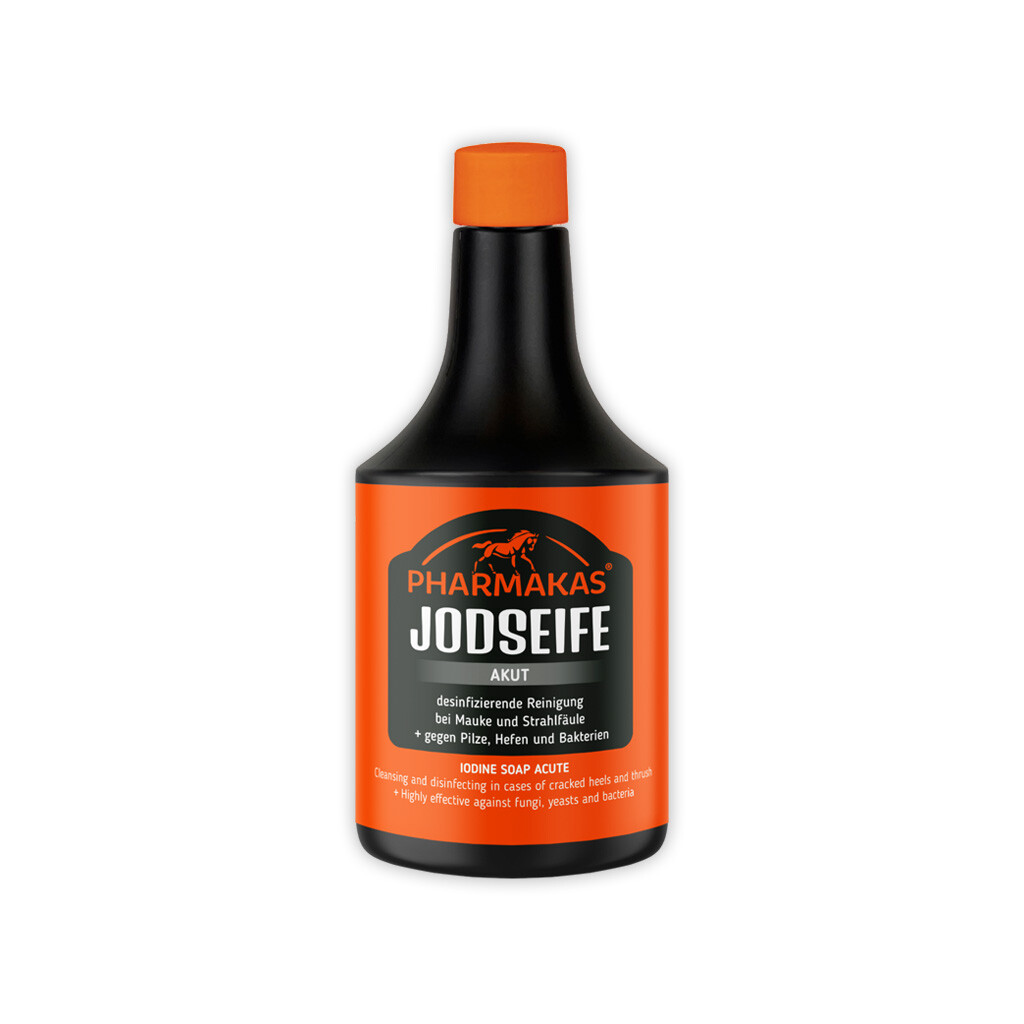 PHARMAKAS Hautpflege JODSEIFE für Pferde 500ml