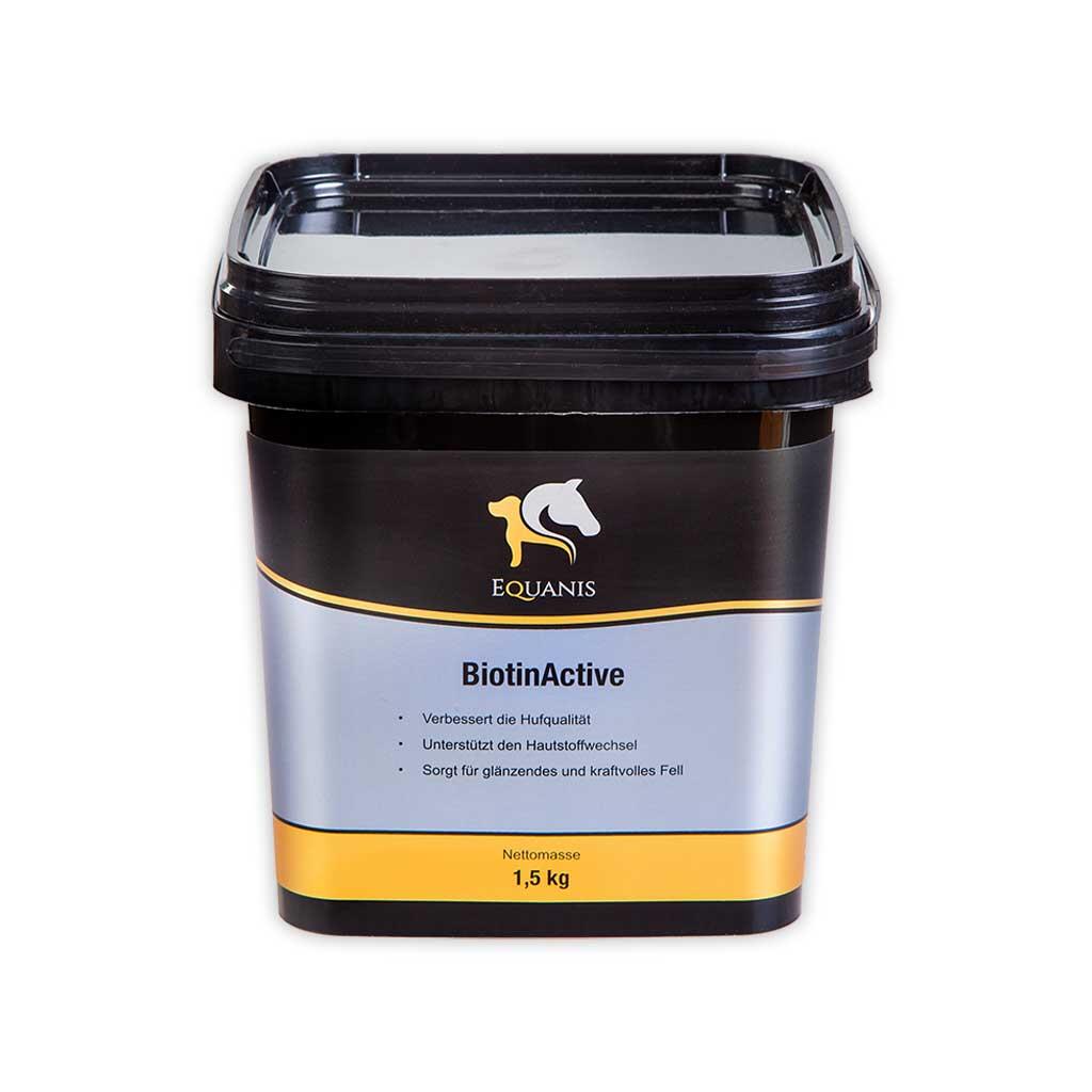 EQUANIS Ergänzungsfutter BIOTINACTIVE für Pferde 1,5kg