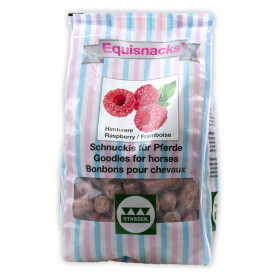 STASSEK Leckerli EQUISNACKS HIMBEERE für Pferde 1kg
