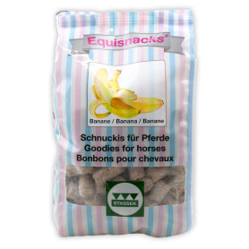 STASSEK Leckerli EQUISNACKS BANANE für Pferde 1kg