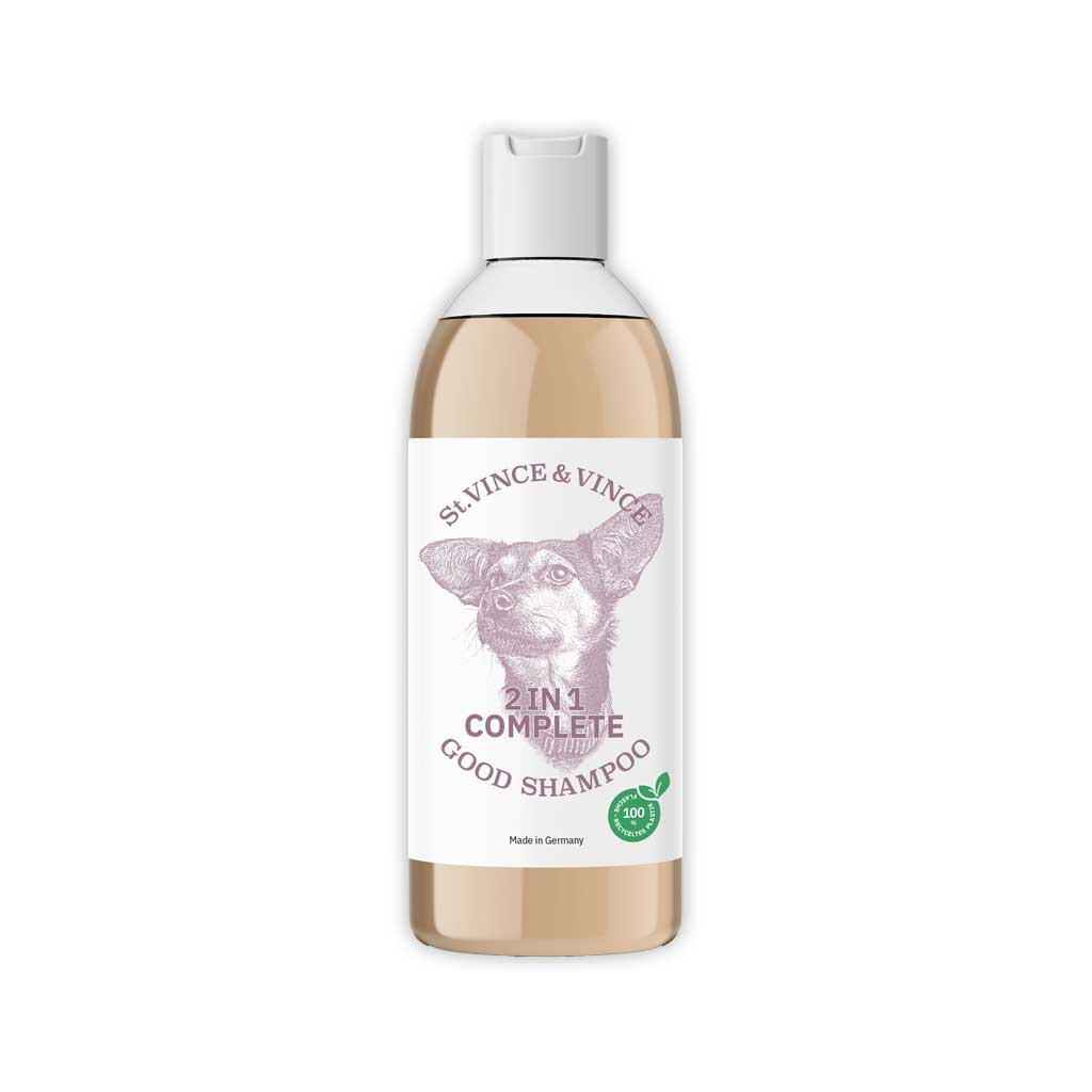 ST. VINCE & VINCE Pflegemittel GOOD SHAMPOO 2 IN 1 COMPLETE für Hunde 250ml