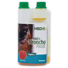 HBDS Ergänzungsfutter BRONCHOAKUT für Pferde 500ml