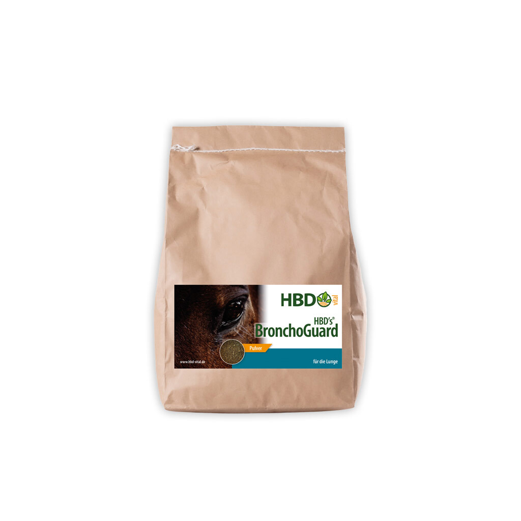 HBDS Ergänzungsfutter BRONCHOGUARD für Pferde 1,5kg