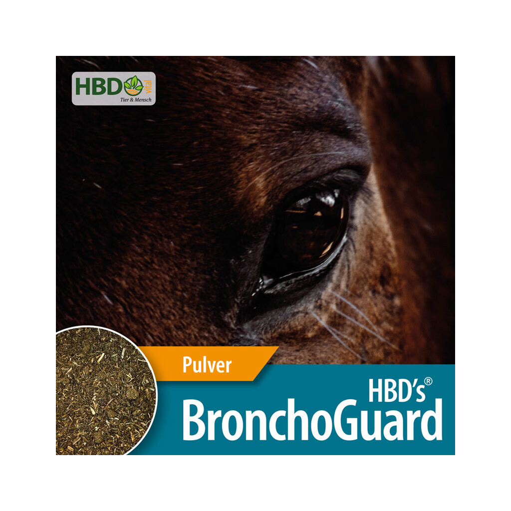 HBDS Ergänzungsfutter BRONCHOGUARD für Pferde 1,5kg