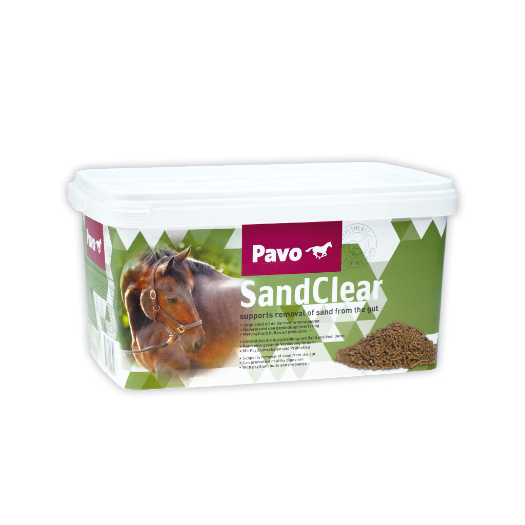 PAVO Ergänzungsfutter SANDCLEAR für Pferde 3kg